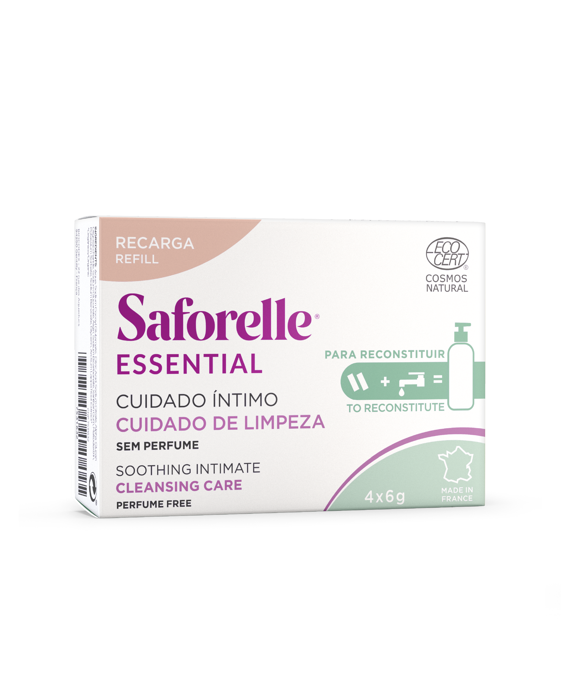 Saforelle® ESSENTIAL Cuidado Íntimo - Recarga