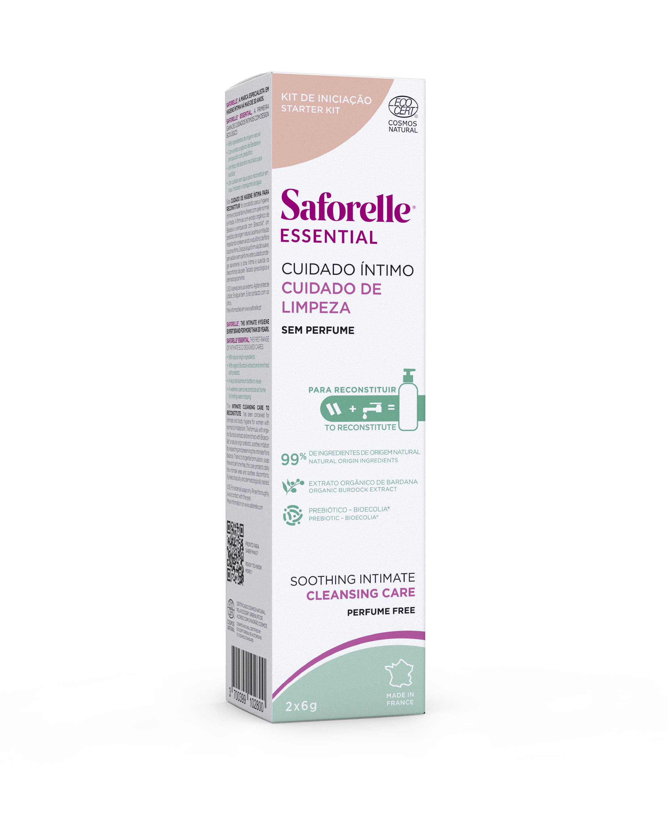 Saforelle® ESSENTIAL Cuidado íntimo – Kit de Iniciação