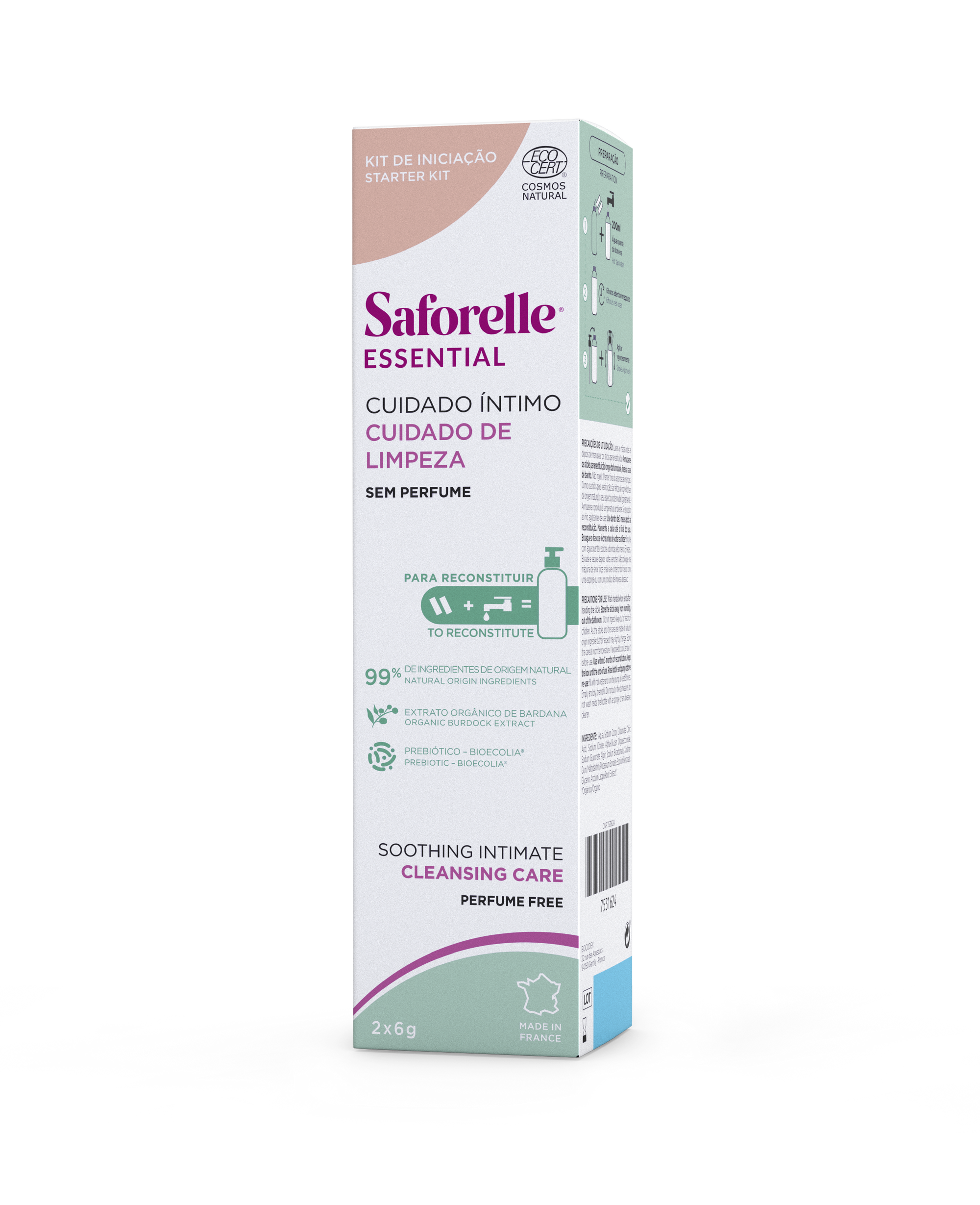 Saforelle® ESSENTIAL Cuidado íntimo – Kit de Iniciação