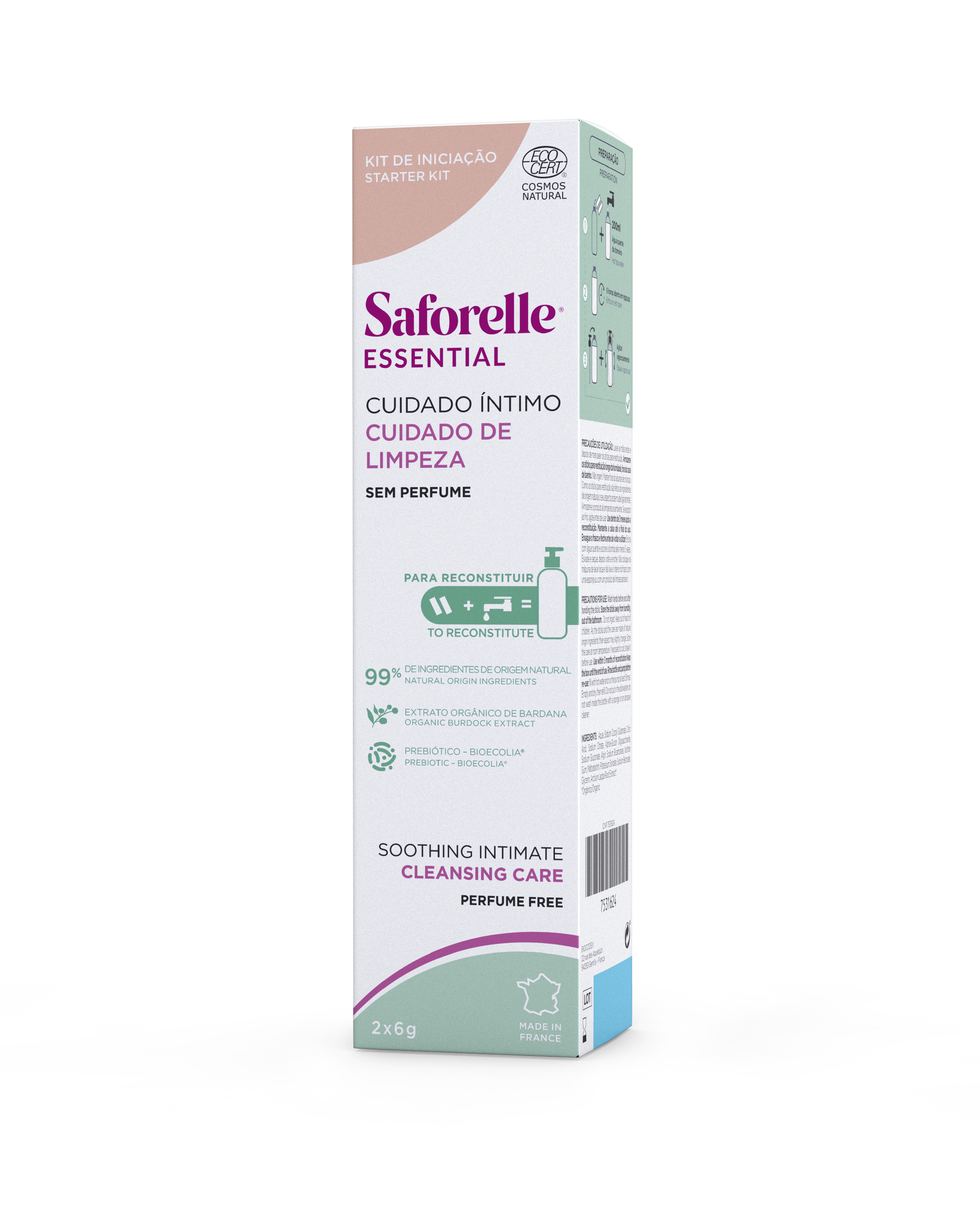 Saforelle® ESSENTIAL Cuidado íntimo – Kit de Iniciação