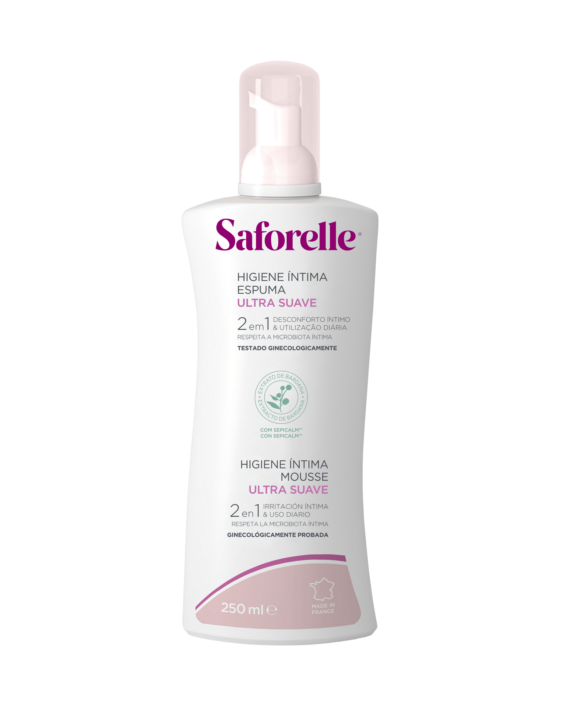 Saforelle® Higiene Íntima Espuma Ultra Suave