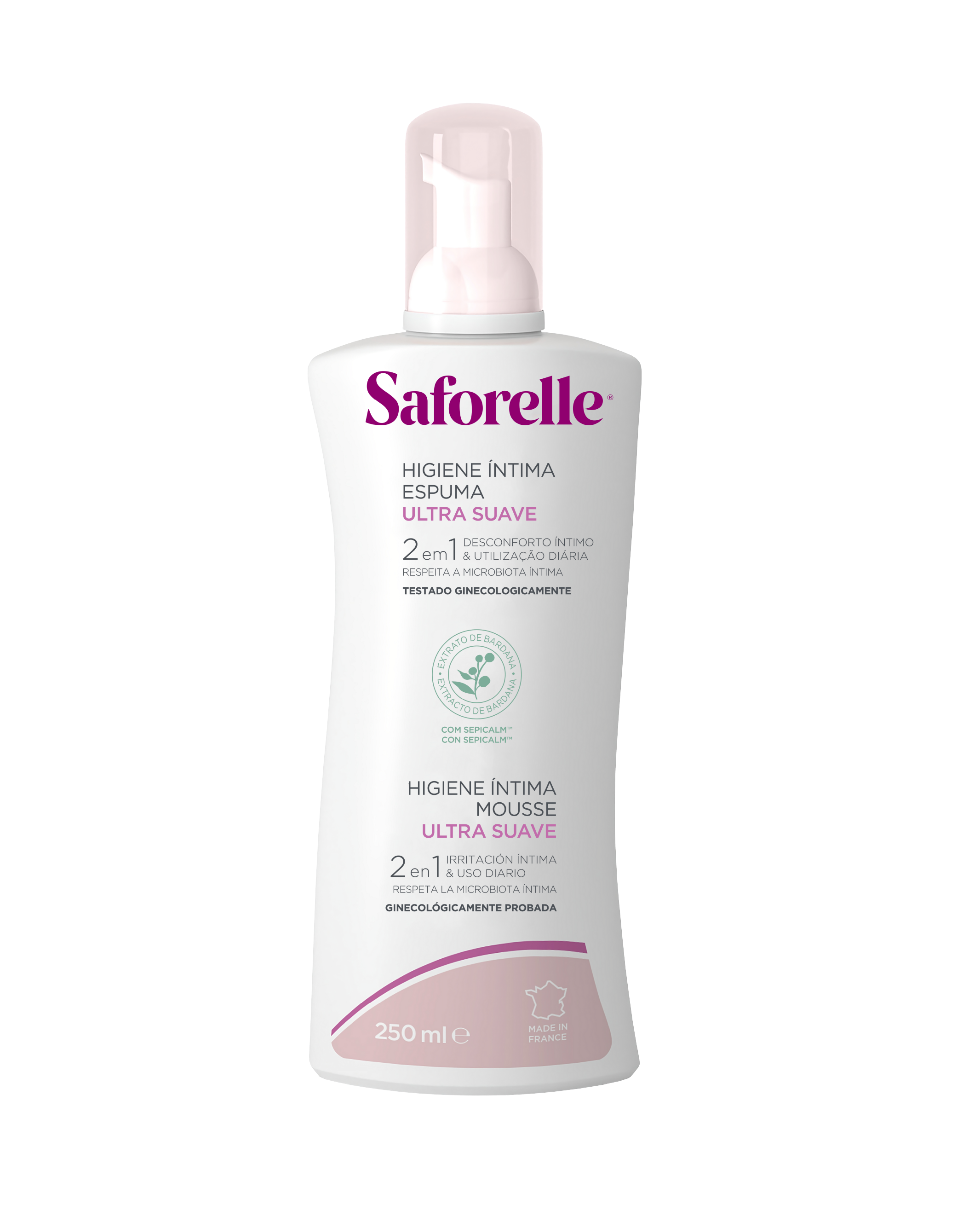 Saforelle® Higiene Íntima Espuma Ultra Suave