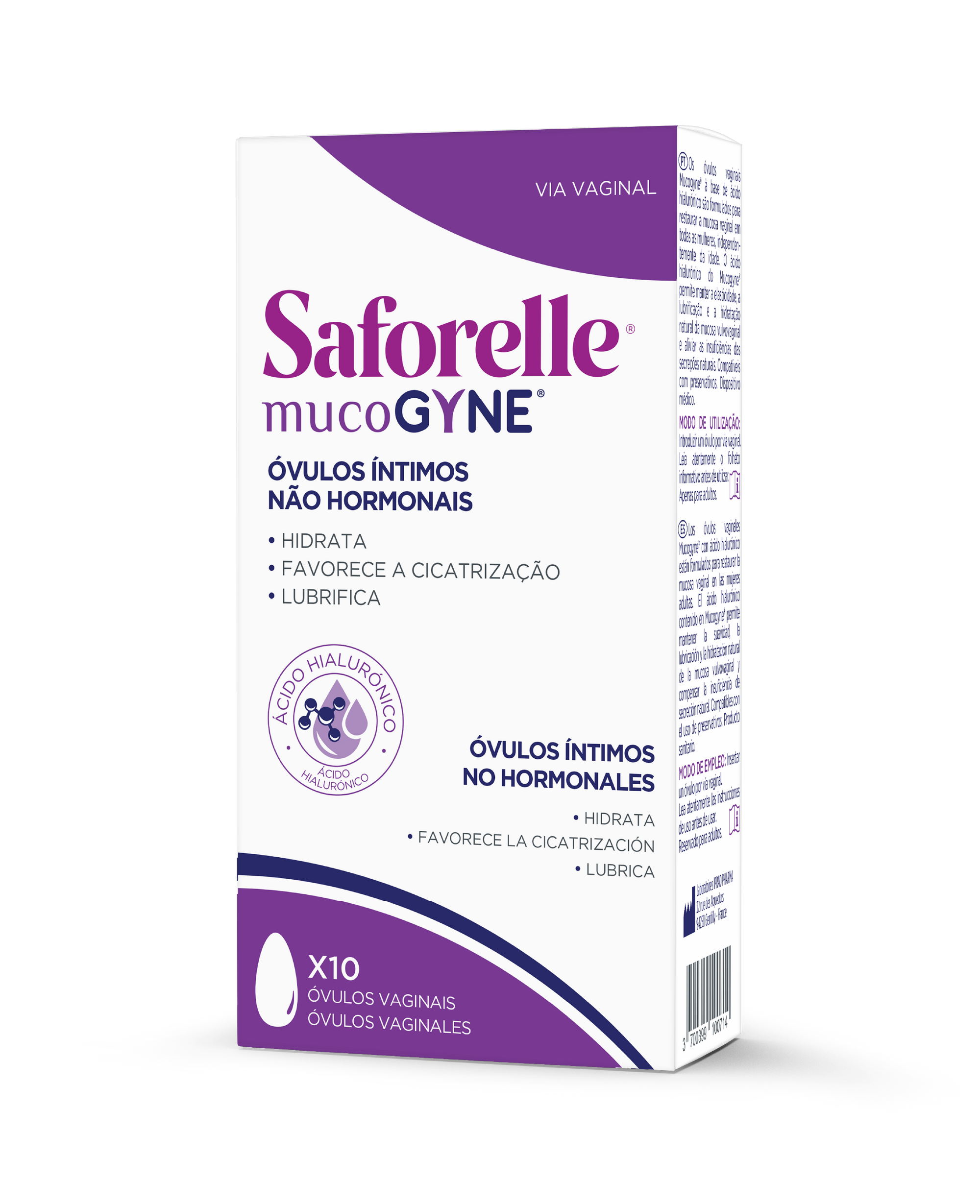 Saforelle® Mucogyne® Óvulos Íntimos