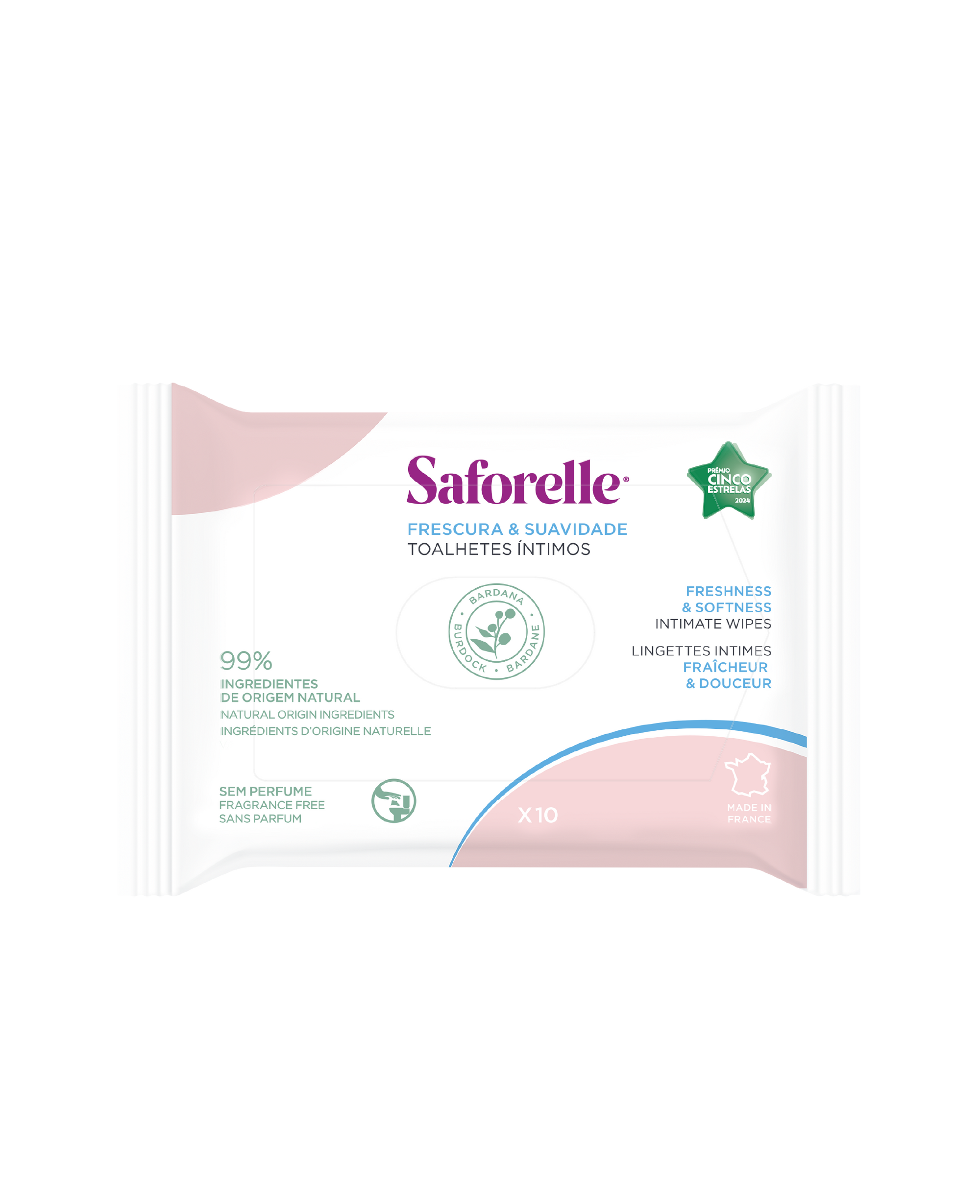 Saforelle® Toalhetes Íntimos