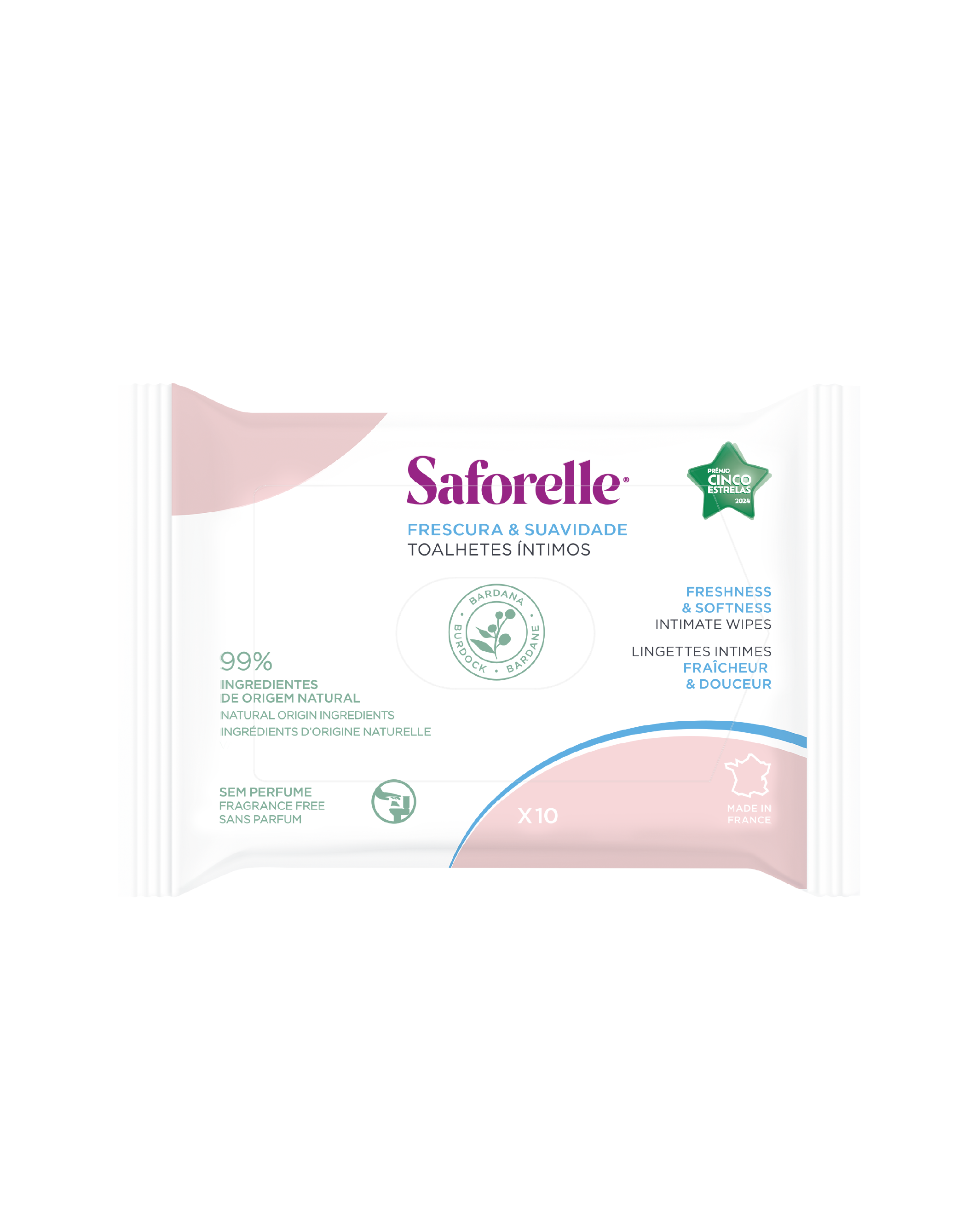 Saforelle® Toalhetes Íntimos