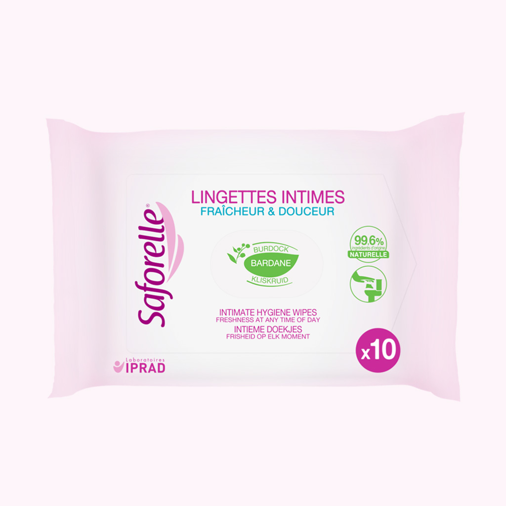 Toalhetes íntimos, Format pocket, medium